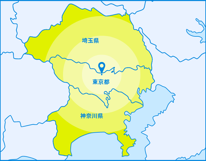 東京都・埼玉県・神奈川県の行政機関、金融機関、法人様にご利用いただいております。